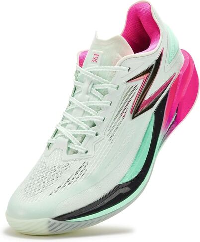 361 ° BISOSPEED BB Basketball Shoes for Men Treasable Outdoor Sneakers Cushioning ، Fashion Fashion Alue Loved Slip for Court Street ، Zapatillas de Baloncesto Hombre in Kuwait