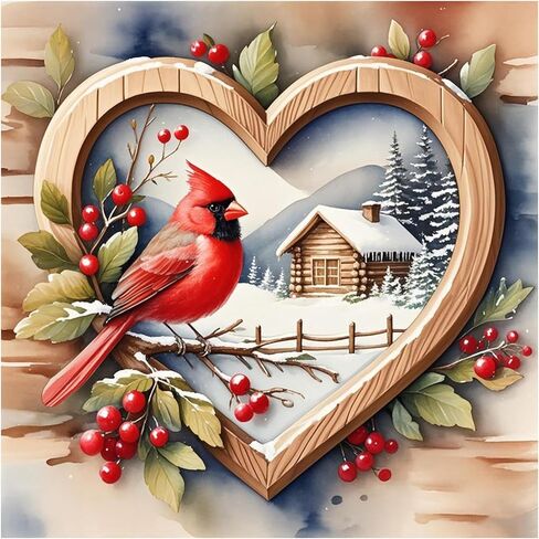 Sjutouci Valentine's Day Diamond Art Painting Kits للبالغين ، وأطقم فنون Gnome الماس الوردي للمبتدئين ، 5D DIY الحفر الكاملة للحرف الجوهرية للديكور المنزلي هدية 12x12 بوصة/30x30 سم in Saudi Arabia