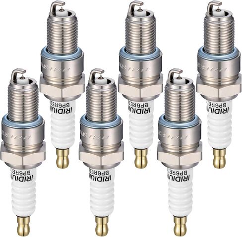 Set of 6 Iridium Spark Plugs 4504 Compatible with Dogde Dakota Durango Nitro Ram 1500 Commander Grand Cherokee Liberty Raider 3.7L 4.7L V6 V8 Engine Replacement for PK20TT 4504 Spark Plug in Saudi Arabia