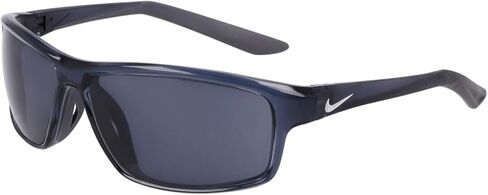 Nike Rabid-22 DV2371 010 Sunglasses Matte Black/Dark Grey Rectangle Shape 62mm in Kuwait