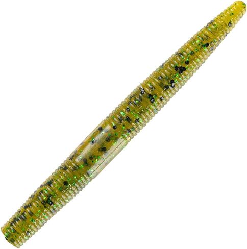 Yum Lures Dinger Bulk Green Pumpkin 5 inch (YDG5BK08-30) in Saudi Arabia