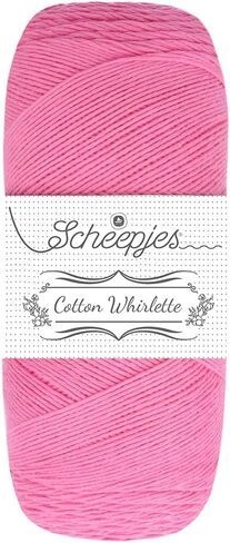 Scheepjes Cotton Whirlette 100g Cream Ecru Yarn for Knitting and Crocheting in Saudi Arabia