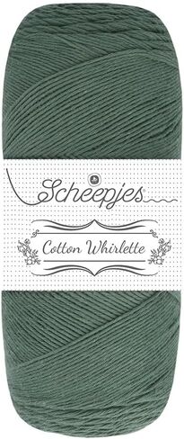 Scheepjes Cotton Whirlette 100g Cream Ecru Yarn for Knitting and Crocheting in Saudi Arabia