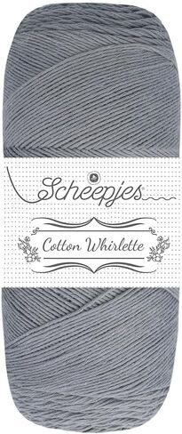 Scheepjes Cotton Whirlette 100g Cream Ecru Yarn for Knitting and Crocheting in Saudi Arabia