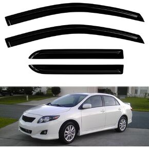 WINDOW FORSORS RAIN GURDS FOR TOYOTA Highlander L/LE LIMITED PLATINUM 2020-2023 تنفيس الرياح المنحرفون في ظلال تويوتا هايلاندر XLE/XSE LIMITED PLATINUM 2020-2023 in Kuwait