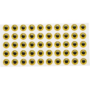 Patikil صيد الأسماك إغراء 3D عيون 10 ملم ، 100pcs مقاومة للماء السمك الاصطناعي ذبابة ذبابة يربط الحرف اليدوية معالجة الملحقات لصيد الأسماك DIY ، الأحمر in Kuwait