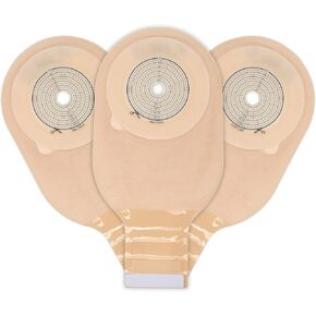 21 PCS VOSTOUTY FACSION أكياس القولون-LAINLOTUS أكياس قابلة للاستئصال من قطعتين مع إغلاق ، مقطوعة للاصابة بضعف اللفائفة (أكياس 15pcs+6pcs حاجز)) in Kuwait