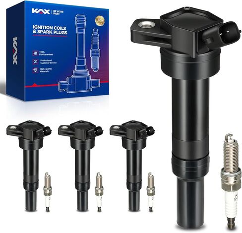 مجموعة أداء OEM من 6 UF617 ملفات الإشعال وتوصيلات شرارة Iridium المزدوجة من أجل Infiniti G37 Q50 QX50 M37 Q40 QX70 Q60 FX37 Q70 Q70L EX37 ، NISSAN 370Z BASE 370Z TEAT 370Z SPORT 370Z SPORT in Kuwait