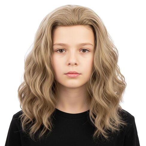 بويز أسود شعر مستعار طويل أسود أسود للبنين in Kuwait