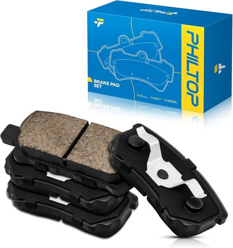 منصات الفرامل الأمامية السيراميك Philtop لـ Legacy 2002-2012 ، 4 PCS استبدل # D929 in Saudi Arabia