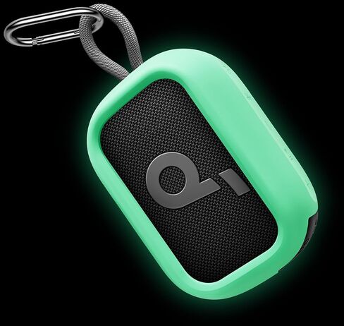 Geiomoo Soft Silicone Case for Anker Soundcore حدد 4 Go Smeker ، غطاء مقاوم للوقاية من الصدمة (أسود) in Kuwait