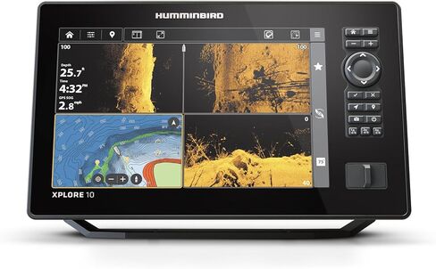 Humminbird XPLORE 12 GPS Fish Finder with Transducer, MEGA Side Imaging+ & HD Touchscreen Display in Kuwait