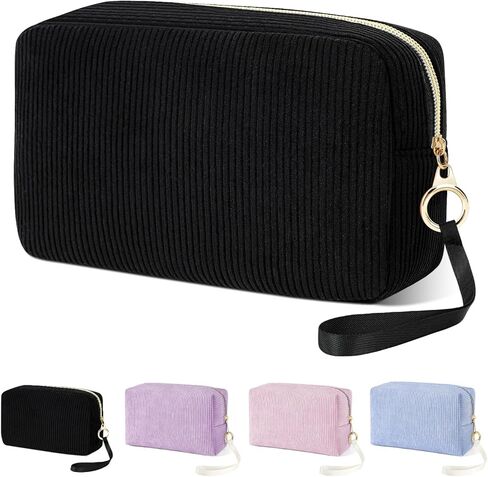 Tampon Holder for Purse, Corduroy Period Bag Sanitary Napkin Storage Bag for Girls Womens, Portable Feminine Emergency Pad Period Pouch(Pink) in Kuwait