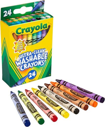 Crayola Crayons, Crayon Box with Sharpener, 64 ct in Saudi Arabia