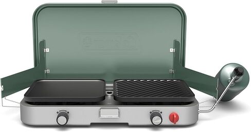 Coleman Cascade 222 2-Burner Camping Stove ، Cooktop المحمولة مع 22000 وحدة نسبتها in Kuwait