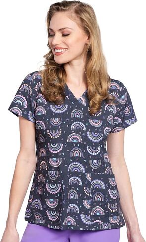 Med Couture Women's V-Neck Vicky Print Top, Soho Floral, XXX-Large in Saudi Arabia