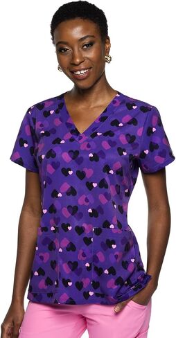 Med Couture Women's V-Neck Vicky Print Top, Soho Floral, XXX-Large in Saudi Arabia