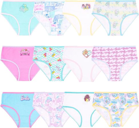Barbie Amazon Exclusive 100% Combed Cotton Underwear and 4-pk Girl Short Sizes 4, 6, 8 & 10 in Saudi Arabia