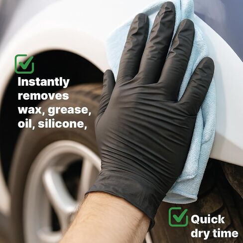 Lauco Wax and Grease Remover 1 Gallon Multi-Surface Prept Cleaner للجسم التلقائي ، Garage | يعمل على البلاستيك والمعادن والألياف الزجاجية مذيبات مذيبات قوية in Kuwait
