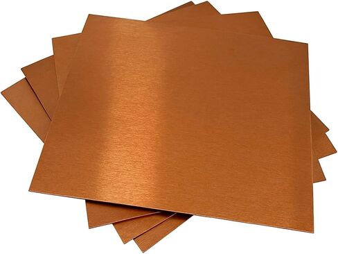 Metal Made Easy 16oz Pure Copper Sheet Metal 1LB Scrap Strips for Crafting, Jewelry Making, Electrical, Roofing, DIY Projects, Repair, Hammering, Stamping, Etching, Grounding – 24 Gauge in Kuwait