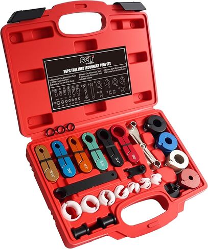 SGT Master Quick Disconnect Tool Set,22pc Line Disconnect Tool Kit for A/C Fuel & Transmission Systems,Fuel Line Quick Disconnect Tool Master Set Apply to Most Ford Chevy GM Models in Kuwait