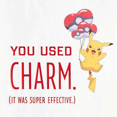 Hallmark Pokémon Valentines Day Card (Pikachu, I Choose You) Anniversary Card, Love Card in Saudi Arabia