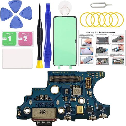 for Galaxy S23 USB Charging Board Port Replacement, SM-S911U SM-S911U1 Type C Dock Board Connector for Samsung S23 with Tools & Instruction in Kuwait