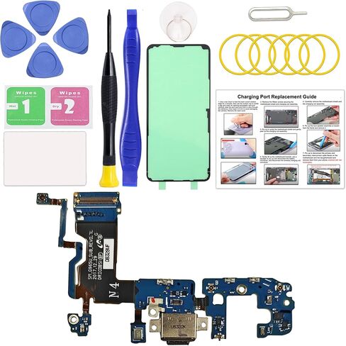 for Galaxy S23 USB Charging Board Port Replacement, SM-S911U SM-S911U1 Type C Dock Board Connector for Samsung S23 with Tools & Instruction in Kuwait