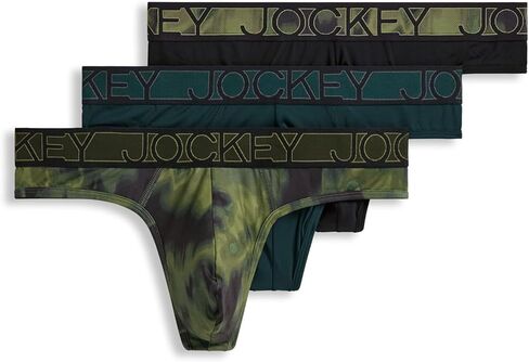 Jockey Men's Underwear Microfiber Stretch Thong in Saudi Arabia