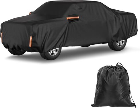 JOYTUTUS Car Cover Compatible with Wrangler JK JL 2007-2024, Water-Resistant Oxford All Weather Cover fit Wrangler JK JL 2 Doors, Windproof Dustproof Scratch Resistant Auto Cover in Saudi Arabia