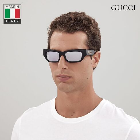 Gucci GG1296S Men Sunglasses + Bundle with eSHADES Luxury Eyewear Kit in Saudi Arabia