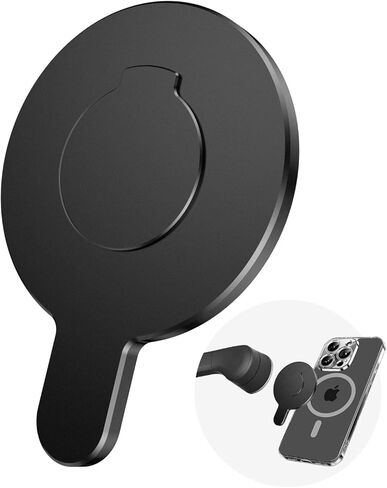 Cloudvalley Magnetic Magnetic Quick-Release Adapter لـ DJI OM 7P 7 ، متوافق مع DJI OM Mobile 6 5 4 SE GIMBALS STOPILIZER MAGILIZER Accessories ، Black in Kuwait