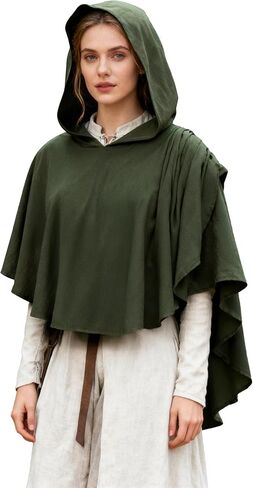 Medieval Hooded Cowl, Post Apocalyptic Shawl, Renaissance Hooded Shawl in Kuwait