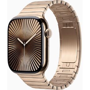 Apple Watch Series 10 [GPS + Cellular ، 46mm] - حالة الألومنيوم الفضية مع Black Sport Band ، S/M (متجدد) in Kuwait