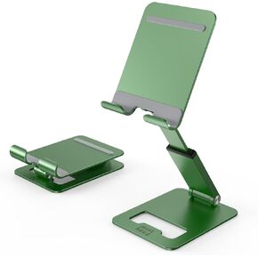 Minthouz Phone Stand, Extendable & Foldable Mobile Phone Stand, Angle/Height Adjustable Phone Holder Compatible with iPhone 16 15 14 13 Pro Max and More 4.7"-7.9" Phones-Gold in Kuwait