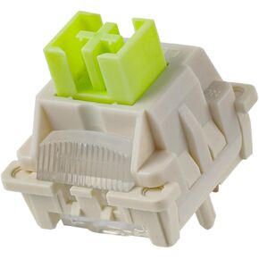 EPOMAKER x LEOBOG Icesoul Keyboard Switches, 100 Pcs 30gf Tactile Switch Set, Factory Lubed 5-Pin Switch with POM Stem, LED Slot for Mechanical Gaming Keyboard, Compatible with MX Keycaps in Kuwait