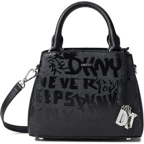 DKNY Classic Paige Sm Satchel, Zebra/Black in Kuwait