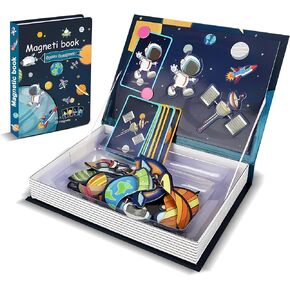 دمى الورق المغناطيسي للبنات الذين تتراوح أعمارهم بين 4-7-71 PC Fashion Girl Dress Up Dolls Kits & Preschool Toddler Ections ، لعبة STEM الصديقة للسفر ، مغناطيس الثلاجة الممتعة للأطفال الصغار 3-12 in Kuwait