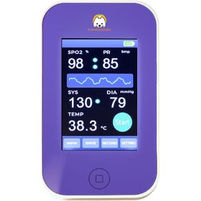 Veterinary Monitor: Pets Vital Signs of spo2,Pulse Rate,Temperature and Blood Pressure Monitoring Dog or cat Blood Pressure Color Touch Screen Monitor in Saudi Arabia