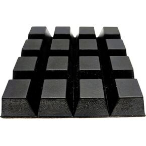 أقدام ممتصة للصدمات من مطاط السيليكون هرمية عريضة مقاس 3/4 بوصة وسادات سميكة مدعومة بمادة لاصقة مقاس 5/8 بوصة لوحدات التحكم الإلكترونية والأثاث، وفواصل مضادة للماء غير قابلة للانزلاق (8 مصدات) in Kuwait