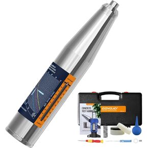GOYOJO Concrete Rebound Hammer, 1450.38-8702.26 psi (10-60 MPa) Tool for Concrete Strength Testing and Construction Quality Inspection, High Accuracy Durable Hardness Tester with Carrying Case in Kuwait