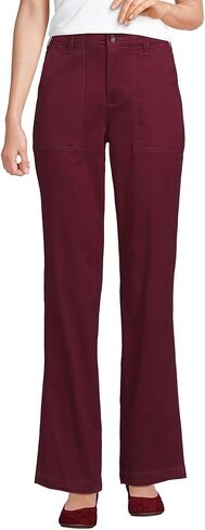 Lands' End Women's High Rise Chino Utility Pants in Saudi Arabia