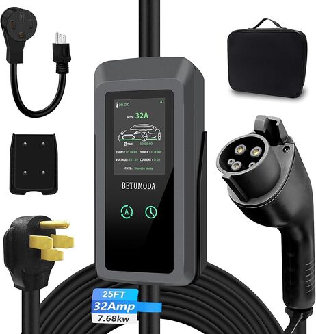 NACS to CCS1 Charging Adapter for Tesla V3/V4 Supercharger, Max 500A 1000V, Compatible with Ford, Rivian, GMC, Chevrolet, Cadillac, Volvo. in Saudi Arabia