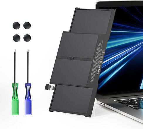 بطارية لـ MacBook Air 13 بوصة A1466 (منتصف عام 2012 ، منتصف عام 2013 ، أوائل 2014 ، أوائل 2015 ، 2017) A1369 (أواخر 2010 ، منتصف 2011) بديلة طراز البطارية A1496 A1377 A1405 (ترقية 6.2 إصدارات) in Kuwait