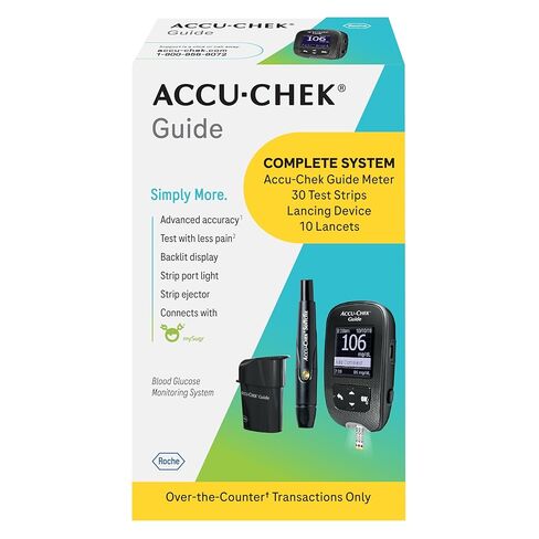 Accu-Chek Guide Diabetes Meter for Diabetic Blood Glucose Monitoring (Meter Only) in Kuwait
