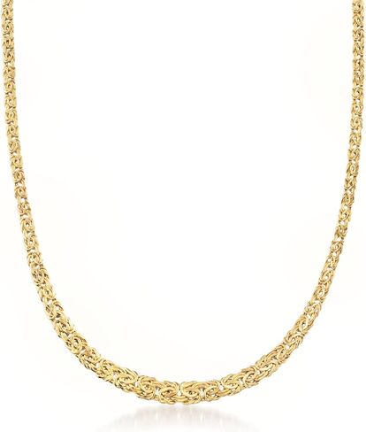 Ross-Simons 14kt الذهب الأصفر المتخرج قلادة البيزنطية in Saudi Arabia