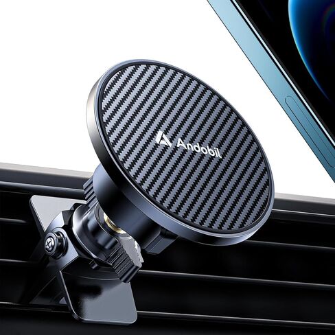 Andobil for Magsafe Car Mount ، حامل هاتف Mangnetic للتنفيس ، 360 درجة قابلة للتعديل ، حامل هاتف للسيارة ملائمة لـ iPhone 16/15/14/13/12 Pro Max in Kuwait