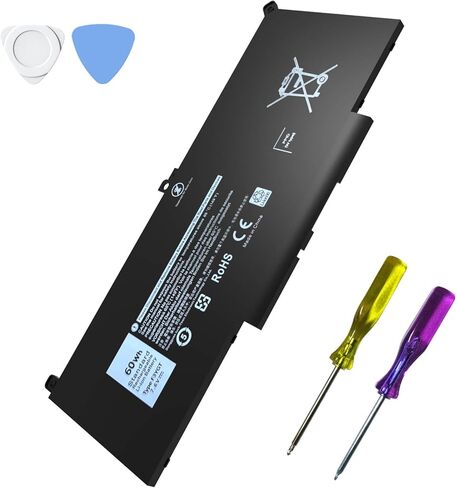 56WH 33YDH Laptop Battery for Dell Inspiron 17 7000 7577 7773 7778 7779 7786 G3 3579 3779 G5 5587 G7 7588 Latitude 13 3380 14 3490 15 3580 3590 PVHT1 P30E 81PF3 081PF3 in Saudi Arabia