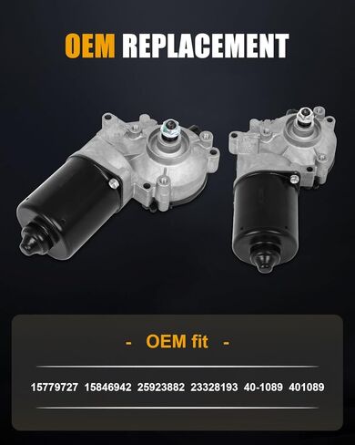 ROADFAR Windshield Wiper Motor Replacement fit for 2003-2010 for Dodge for Ram 1500 OE Style 55077098AC in Saudi Arabia