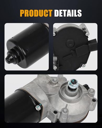 ROADFAR Windshield Wiper Motor Replacement fit for 2003-2010 for Dodge for Ram 1500 OE Style 55077098AC in Saudi Arabia